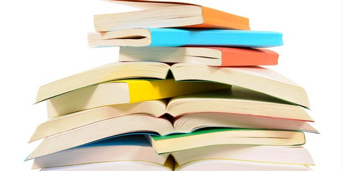 Media Books on top of each other